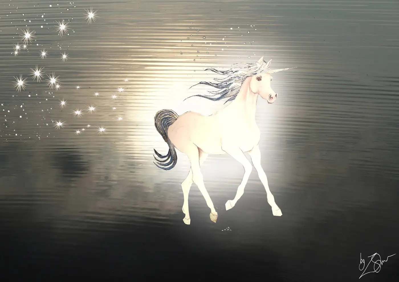Unicorn Dreams (Signature Print)